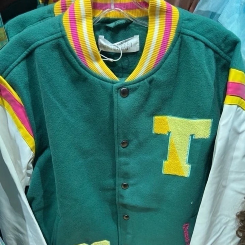 NEW Disney Varsity Jacket Tiana Rey Princess And The Frog - Adult Size large